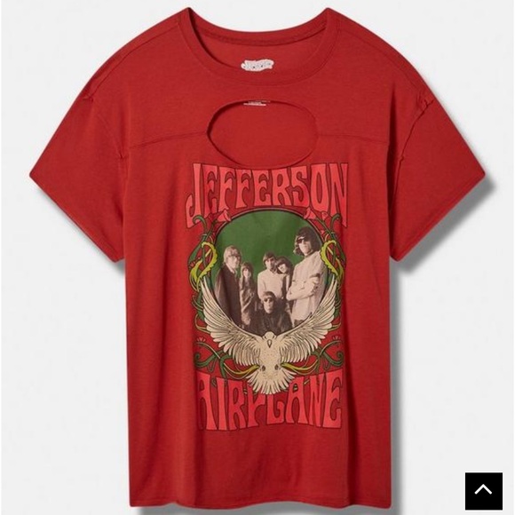 ♓️Torrid Size 3X Jefferson Airplane Tee - Picture 2 of 14